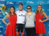 SOUTH LAKE TAHOE, CA - MAY 19: Neilson Powless of the United States riding for Axeon Hagens Berman in the Best Young rider jersey poses for a photo following stage five of the Amgen Tour of California on May 19, 2016 in South Lake Tahoe, California. (Photo by Chris Graythen/Getty Images) *** Local Caption *** Neilson Powless