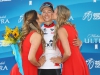 SOUTH LAKE TAHOE, CA - MAY 19: Neilson Powless of the United States riding for Axeon Hagens Berman in the Best Young rider jersey poses for a photo following stage five of the Amgen Tour of California on May 19, 2016 in South Lake Tahoe, California. (Photo by Chris Graythen/Getty Images) *** Local Caption *** Neilson Powless