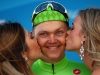SOUTH LAKE TAHOE, CA - MAY 19: Toms Skujins of Latvia, riding for team Cannondale Pro Cycling celebrates after winning stage five of the Amgen Tour of California from Lodi to South Lake Tahoe on May 19, 2016 in South Lake Tahoe, California. (Photo by Chris Graythen/Getty Images) *** Local Caption *** Toms Skujins